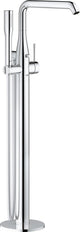 Nouveau robinet de bain Grohe essence - sur pied - avec set de douche - pièce d'installation exclusive - chrome