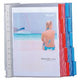Systèmes d'affichage muraux durables 569100 bleu, rouge 1 pièce