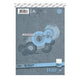 Carnet Ursus gris a5 à carreaux 100 pages