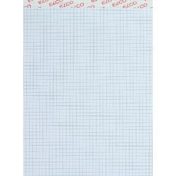 Bloc-notes elco blanc a5 à carreaux