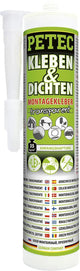 Petec adhésif de montage adhésif d'étanchéité adhésif de montage 290ml transparent