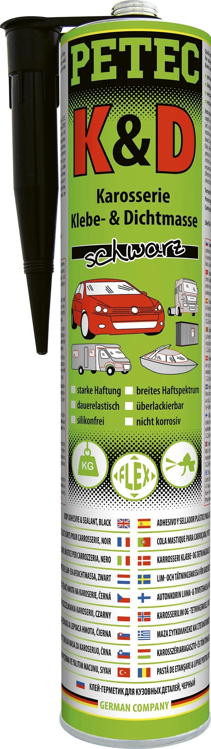 Petec Body Scelant 310 ml noir