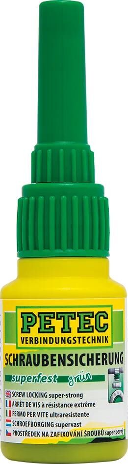Rétention de vis Petec 10g Green super solide