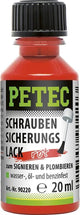 Varnis de sécurité Petec Rouge 20 ml
