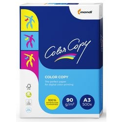 Papier mondi copie couleur cc390 a3 90gsm 500x blancheur 160