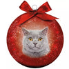APPOSSIONNES CADEAUX BALLE DE NOIND CHAT GRY GRY ROUGE