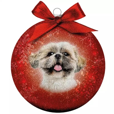 APPONDANT CADEAUX BOULLE DE NOBUT GRATIE SHIH TZU RED