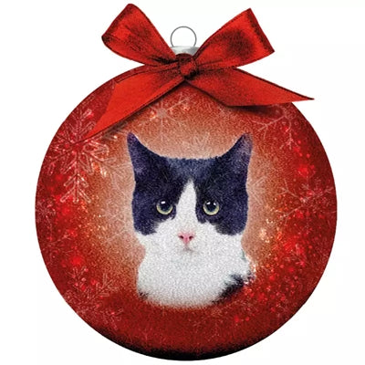 APPONDANT CADEAUX BOULLE DE NOIRME BLACE BLANC ROUGE ROUGE