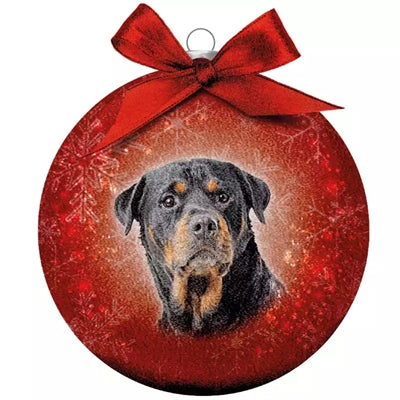 APPONDANT CADEAUX BALLE DE NOBUT GRATIE ROTTWEILER ROUGE