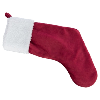 Trixie Noël chaussette de Noël en peluche rouge blanc