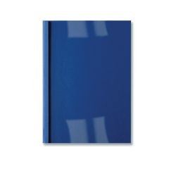 Couvertures de reliure gbc b451010 bleu foncé a4 10-15 feuilles