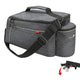 Klickfix sacoche de vélo simple arrière rackpack light uniklip gris - 414261