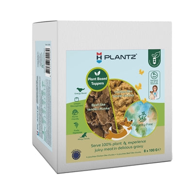 Henart Plantz Toppers Multipack Chicket Beef Like