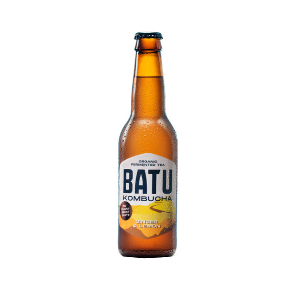 Batu kombucha gingembre citron bouteille (12x33 cl)