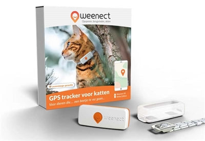 Weect weect tracker kat wit