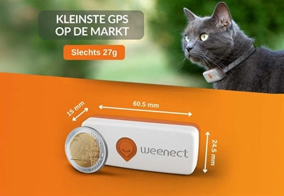 Weect weect tracker kat wit