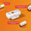 Weenect weect tracker chien blanc