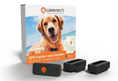 Weenect weect tracker chien noir