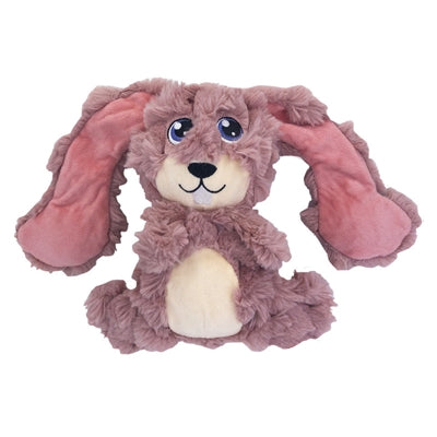 Kong Scrumplez Bunny peluche avec bip rose