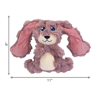 Kong Scrumplez Bunny peluche avec bip rose