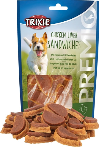 Trixie Premio Chicken Liver Sandwich au gluten-sans