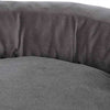 Panier de chien trixie talia ovale gris foncé
