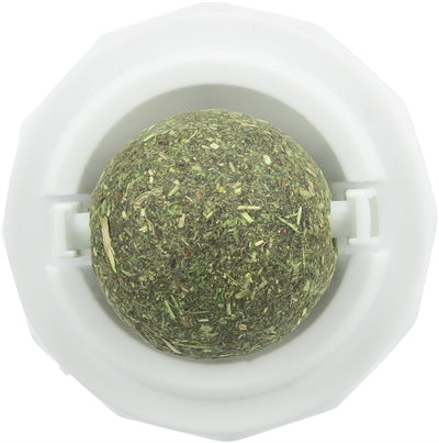 Trixie Catnip Ball avec auto-adhésif.