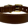 Chien de collier sazzz Braveheart en cuir Saddle Brown