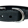 Chien de col sazzz nomade anthracite en cuir vintage