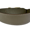 Chien de collier sazzz pionnier en cuir taupe