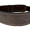 Chien de col sazzz boho en cuir vintage marron