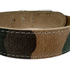 Camouflage de collier sazzz boho camouflage en cuir vintage