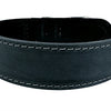 Chien de col sazzz boho anthracite en cuir vintage