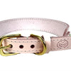 Chiens de col sazzz chérie en cuir rose