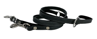 Sazzz Dog Beltless Anthracite en cuir réglable vintage
