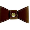 Sazzz Vlinderstrik Glamper Leather Saddle Brown