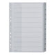 Leitz gris 1 à 10 onglets A4 en polypropylène