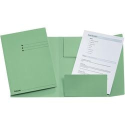 Esselte dossiers 3 rabats A4 240x318mm vert