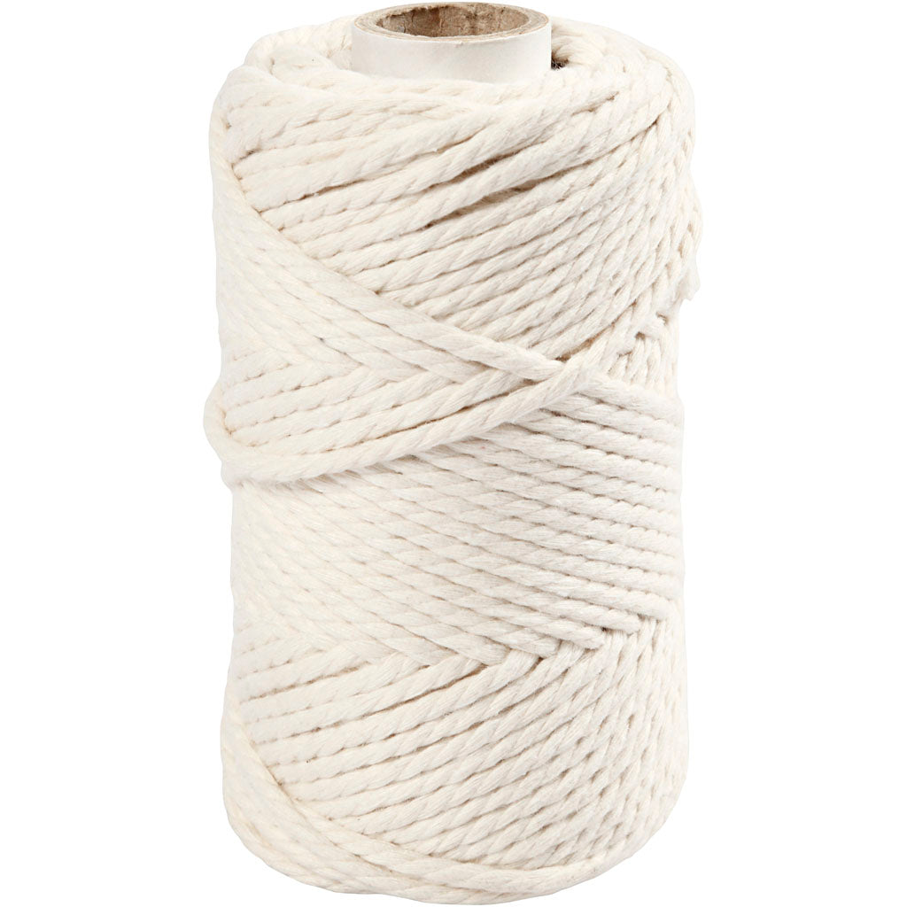 Crétiv Company Macrame Cord Off-White, 55m