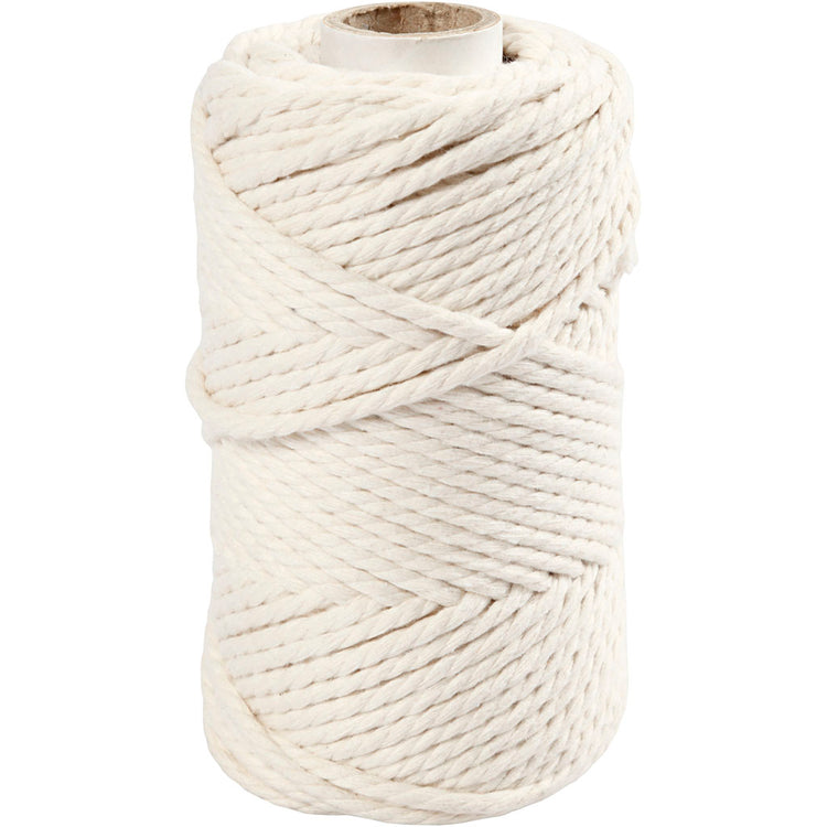 Crétiv Company Macrame Cord Off-White, 55m