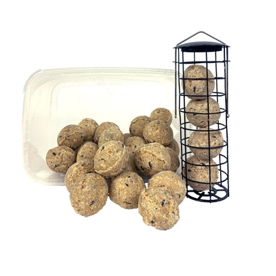 De Vries mezenbollen sans simplement avec un distributeur