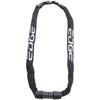 Antivol chaîne avec code Edge Web Racer 90cm - noir