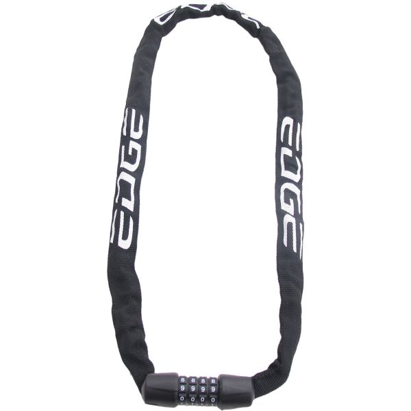 Antivol chaîne avec code Edge Web Racer 90cm - noir