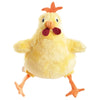 Martin Dog Toys poulet en peluche jaune recyclé