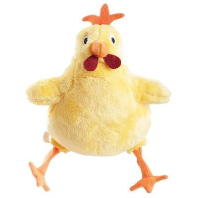 Martin Dog Toys poulet en peluche jaune recyclé