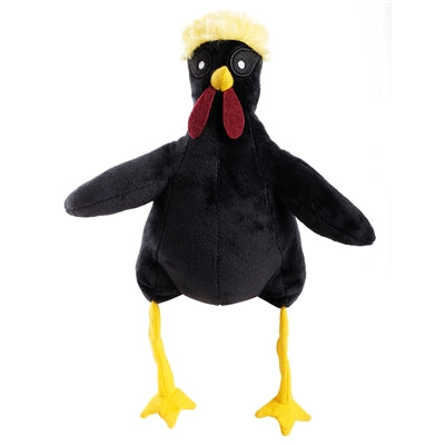 Martin Dog Toys Haan en peluche noir recyclé