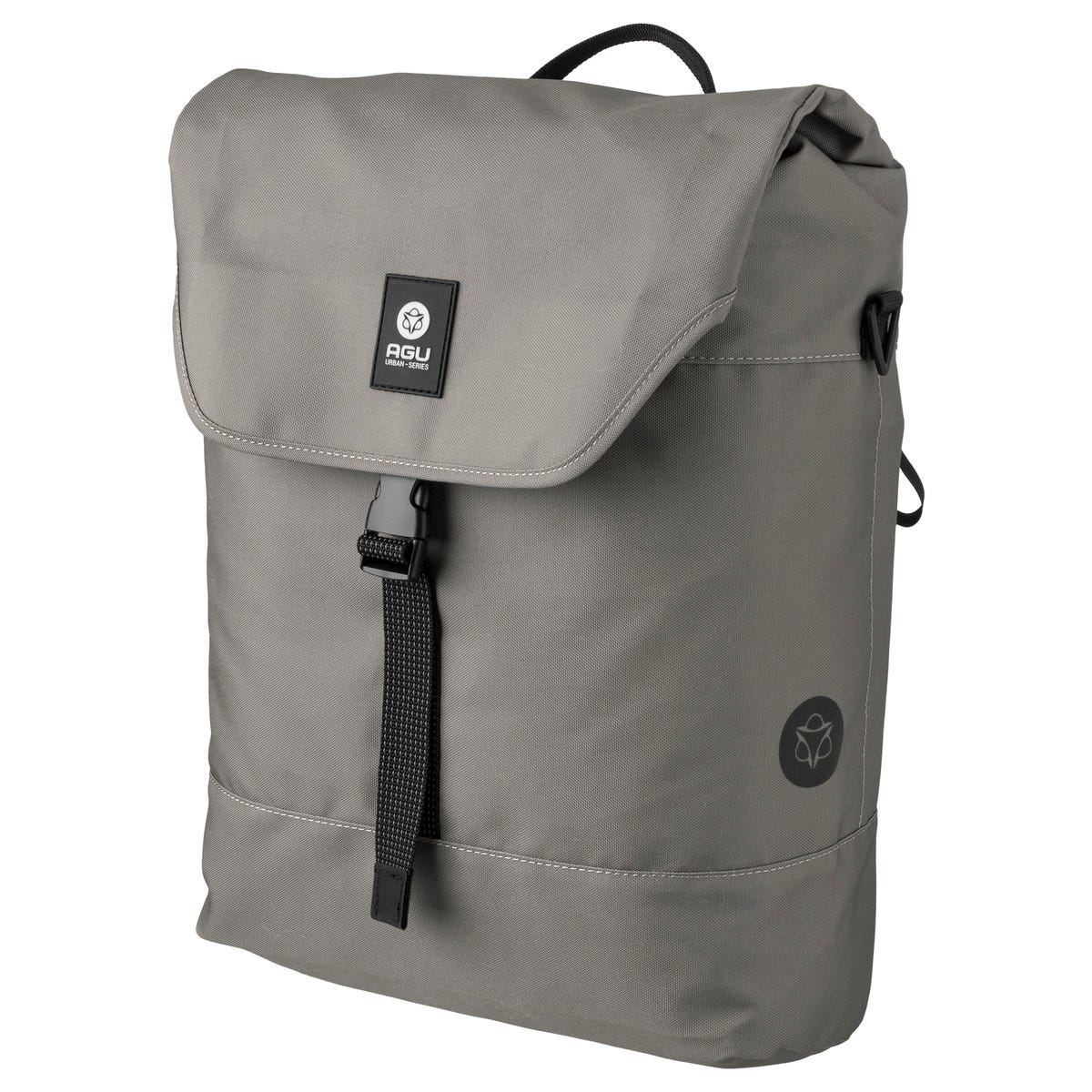 Sacoche de vélo simple Dwr urban elephant gris click'ngo