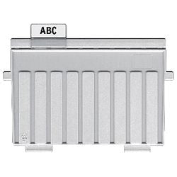 Cloison han 902511 a5 en polystyrène gris clair