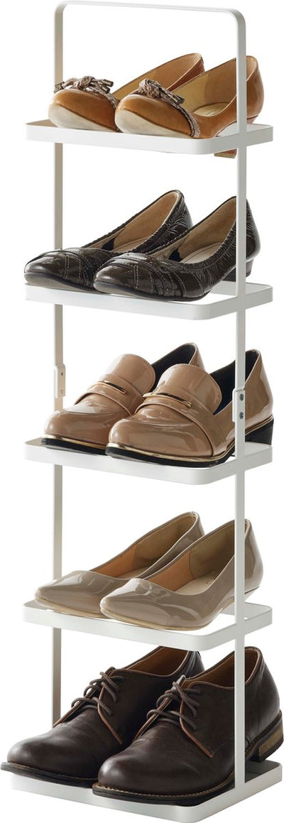 Étagère à chaussures Yamazaki - petite - tour - blanc