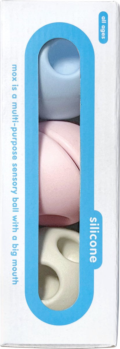 Moluk mox set couleurs pastel, lot de 3 pièces, en boîte 5,2x5,2x15,2cm, 0+
